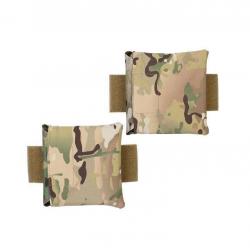 Pochettes plaque latérale style Ferro 6x6 - Multicam