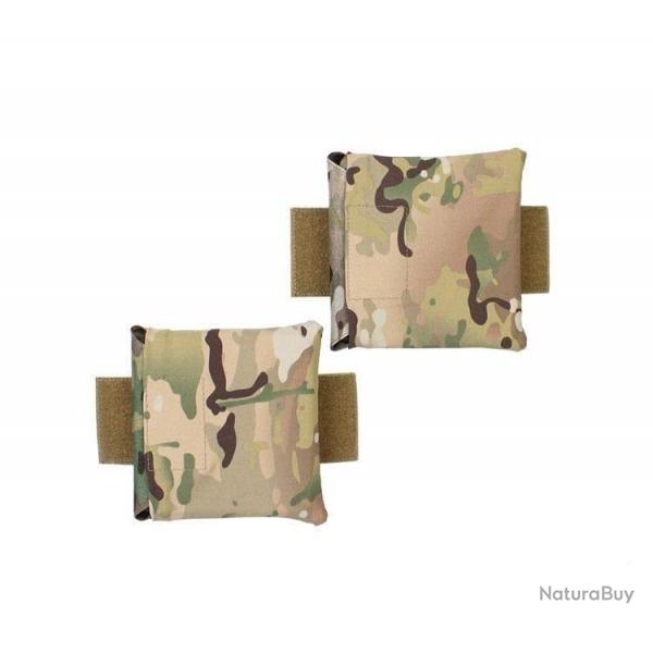 Pochettes plaque latrale style Ferro 6x6 - Multicam