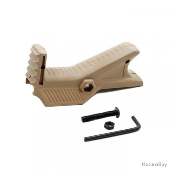 Poigne pliable compact ABS M4 M16 AR15 - Cobra-Marron