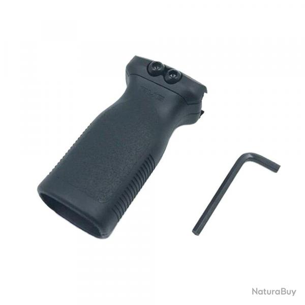 Poigne pliable compact ABS M4 M16 AR15 - RVG-Noir