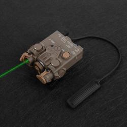 Point rouge/vert DBAL AN/PEQ DBAL-A2 - Green laser DE