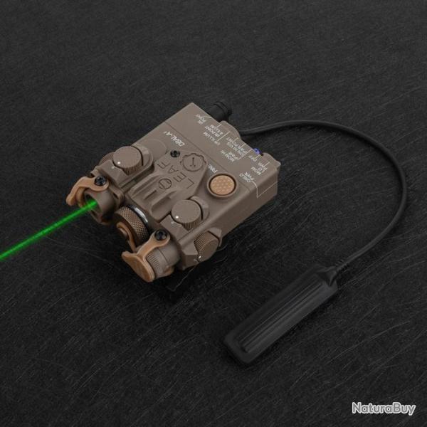 Point rouge/vert DBAL AN/PEQ DBAL-A2 - Green laser DE