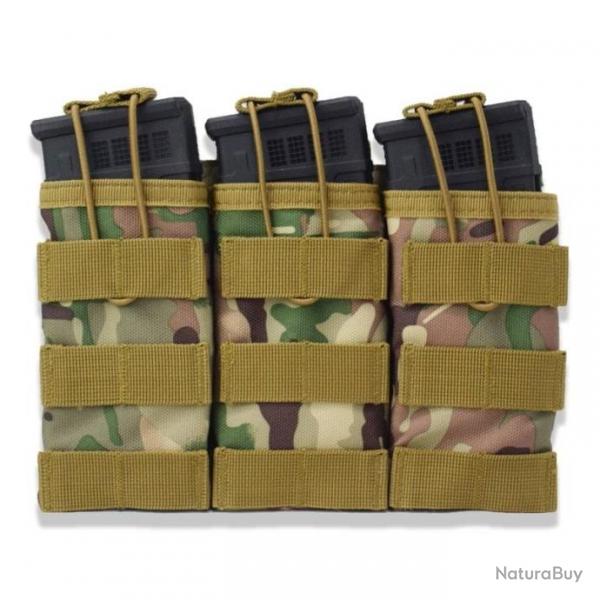 Porte chargeur M4 AK SPS - Triple - Multicam