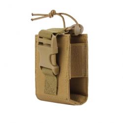 Porte talkie-walkie Molle FOS multifonction - Tan