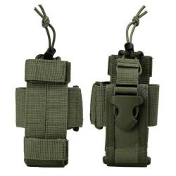 Porte talkie-walkie Molle WF Tactical - Vert armée