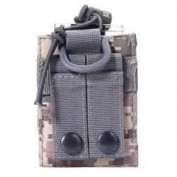 Porte talkie-walkie multifonction Molle 600D - Camo ACU