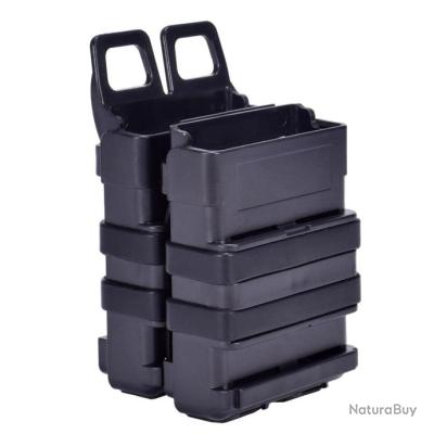 Lot De 3 Porte-chargeurs Rapides Mag Assist 5.56 Mm – Caoutchouc, Neufs
