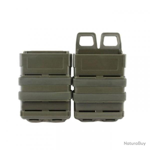 Porte-chargeur 5.56 M4 double FastMag - Ranger green