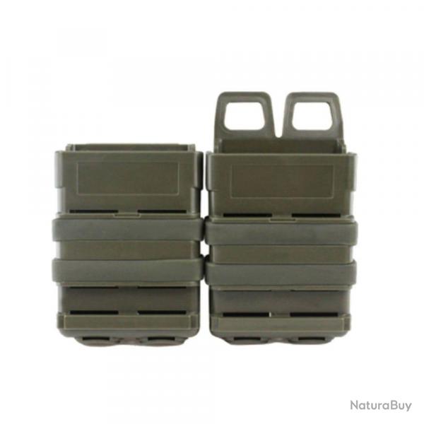 Porte-chargeur 5.56 M4 double FastMag - Ranger green