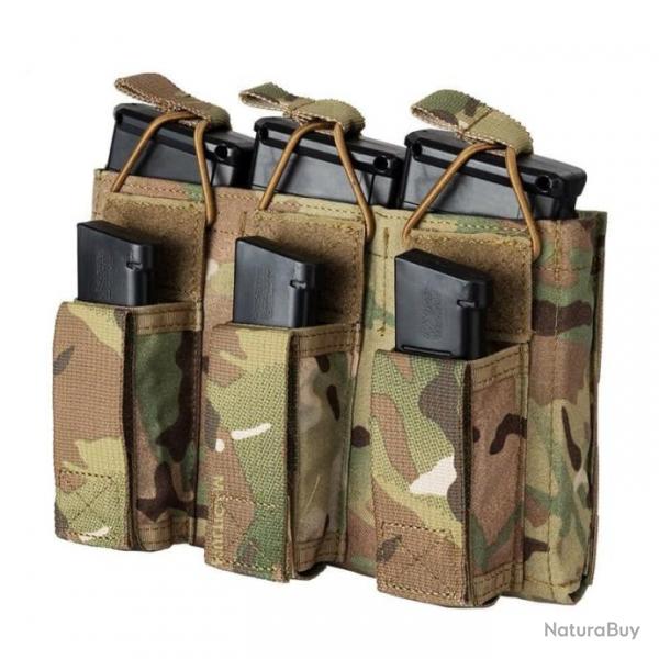 Porte-chargeur 5.56, 3545 triple IDGear - Multicam