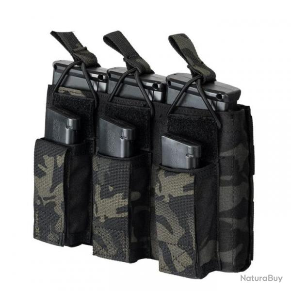 Porte-chargeur 5.56, 3545 triple IDGear - Multicam Black