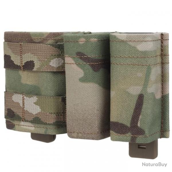 Porte-chargeur 9mm 5.56 Kydex - Multicam (type 2)