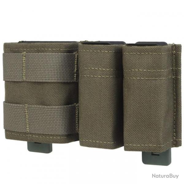 Porte-chargeur 9mm 5.56 Kydex - Vert OD (type 2)