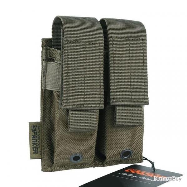 Porte-chargeur 9mm multifonction Elite Spanker - Ranger green