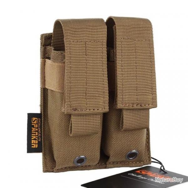 Porte-chargeur 9mm multifonction Elite Spanker - Coyote brown