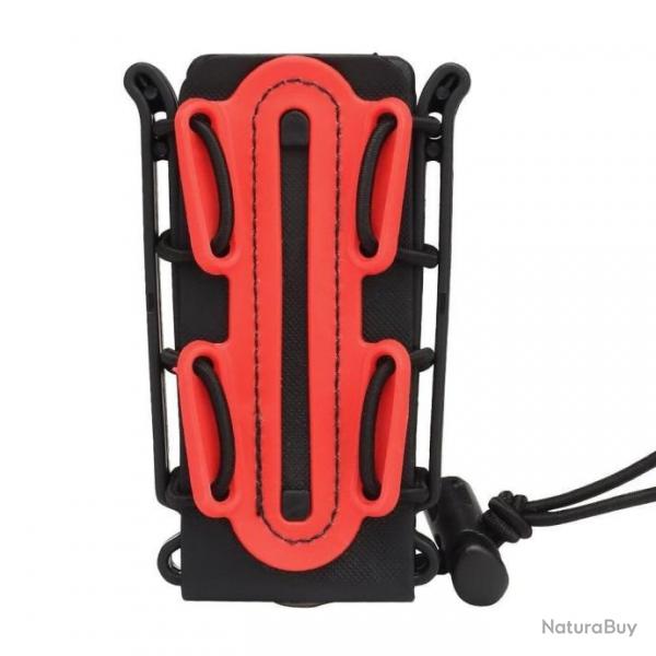 Porte-chargeur 9mm Scorpion Fast Molle - Rouge