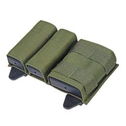 Porte-chargeur 9mm TMC 5.56 Kydex - Vert armée type 1