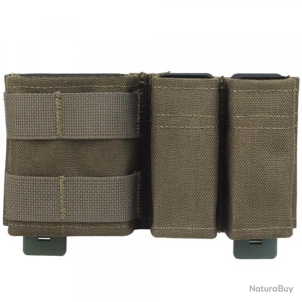 Porte-chargeur 9mm TMC 5.56 Kydex - Vert arme type 2