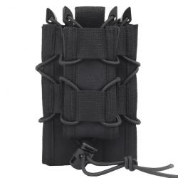 Porte-chargeur 9mm/5.56 double Molle - Noir