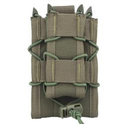 Porte-chargeur 9mm/5.56 double Molle - Vert armée