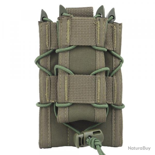 Porte-chargeur 9mm/5.56 double Molle - Vert arme