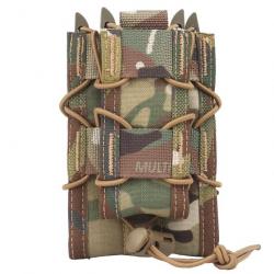 Porte-chargeur 9mm/5.56 double Molle - Multicam