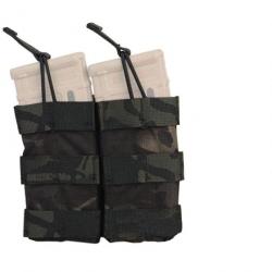 Porte-chargeur double 5.56 Molle EmersonGear - Multicam noir