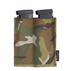 Porte-chargeur double 9mm IDGear - Multicam