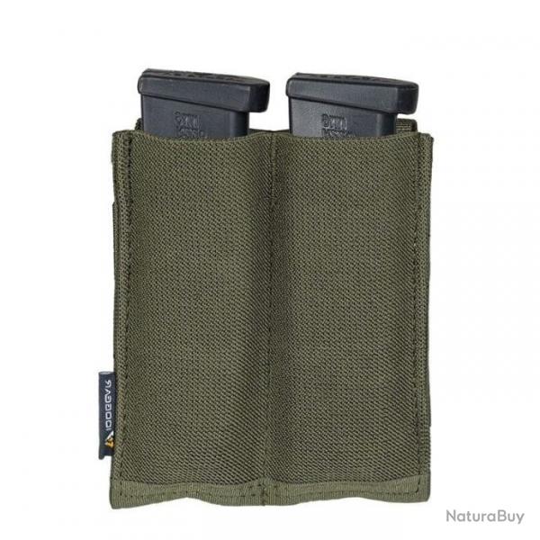 Porte-chargeur double 9mm IDGear - Olive