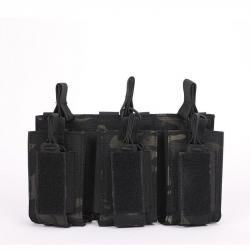 Porte-chargeur Kangourou 3 M14 M16 AK47 - Python noir