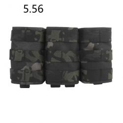 Porte-chargeur M4 AK47 LV119 - 5.56 (Multicam noir)