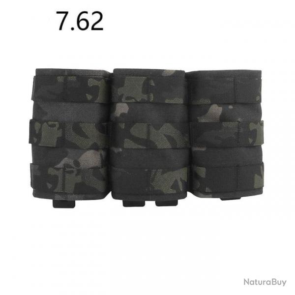 Porte-chargeur M4 AK47 LV119 - 7.62 (Multicam noir)