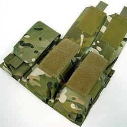 Porte-chargeur M4 triple Wolf SL - Multicam