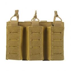 Porte-chargeur triple M4 M14 APS Tactical - Tan