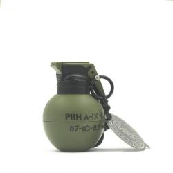 Porte-clé briquet grenade flamme bleue - 818-Green