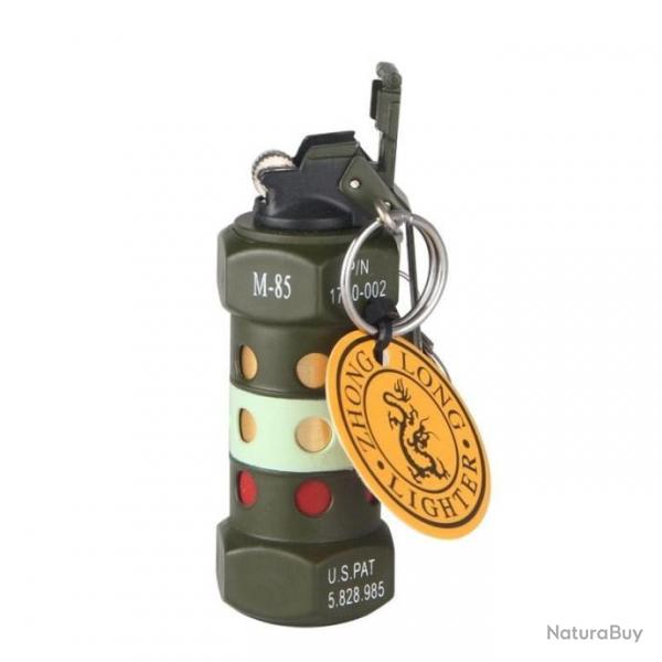 Porte-cl briquet grenade multifonction