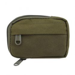 Portefeuille tactique EDC nylon - Vert olive