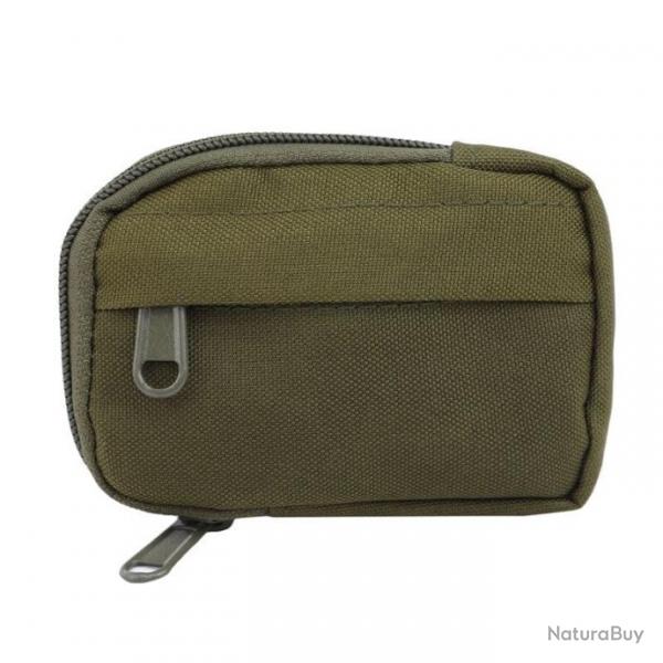 Portefeuille tactique EDC nylon - Vert olive