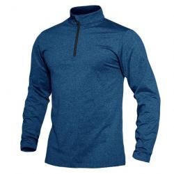 Pull thermique respirant TCvasen - Bleu / S (US XS)