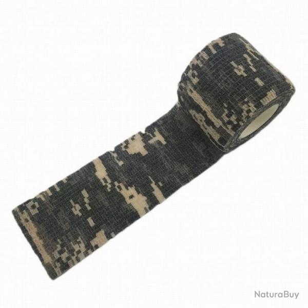 Ruban adhsif 5cm x 4.5cm rutilisable - Camo ACU