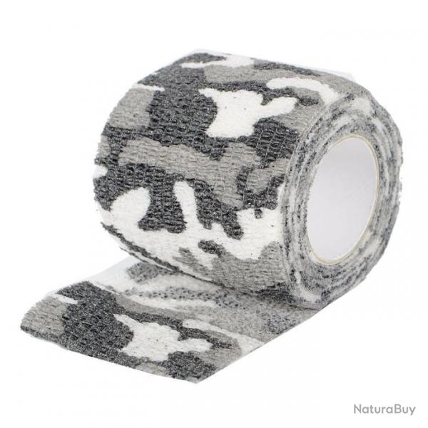 Ruban adhsif 5cm x 4.5cm rutilisable - Snow Camo