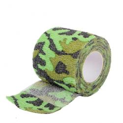 Ruban adhésif 5cm x 4.5cm réutilisable - Swamp Camo