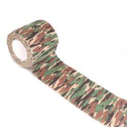 Ruban adhésif camouflage élastique - Multicam / 2.5cm X 4.5m