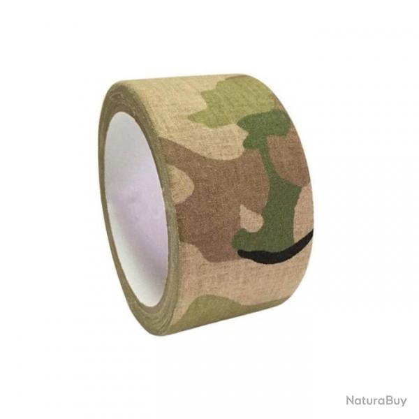 Ruban adhsif tanche 5M/10M - Camouflage militaire / 5 m