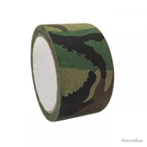 Ruban camouflage adhsif tanche - Woodland Camo