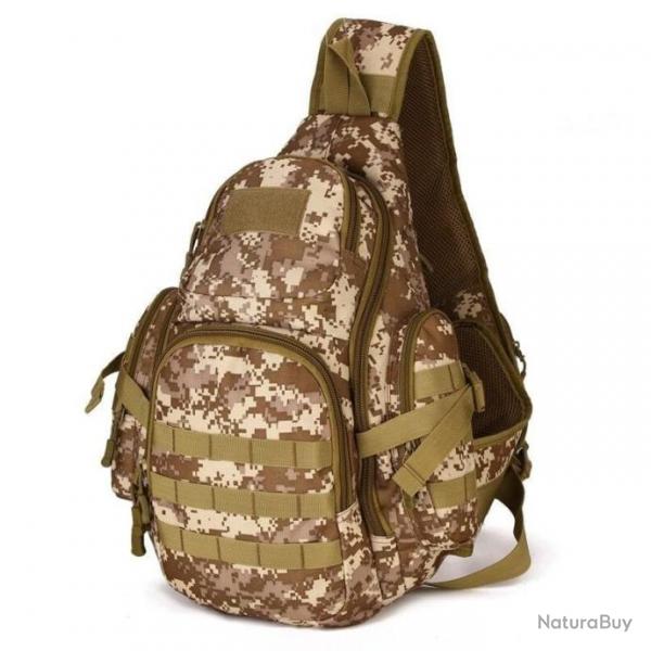 Sac  bandoulire 35l Molle OTS - Digital Desert