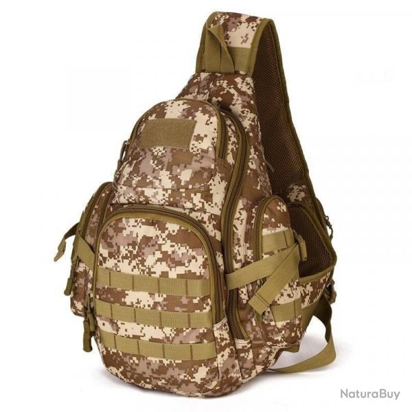 Sac  bandoulire 35l Molle OTS - Digital Desert