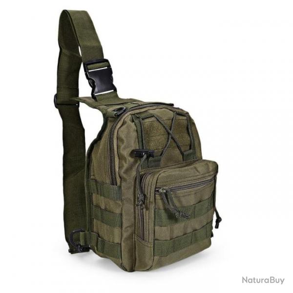 Sac  bandoulire militaire 600D EDC ECS - Olive