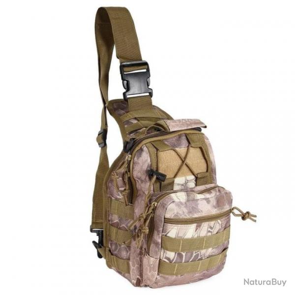 Sac  bandoulire militaire 600D EDC ECS - Desert