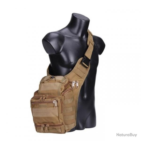 Sac  bandoulire poitrine TGS Tactical - Tan / Coyote